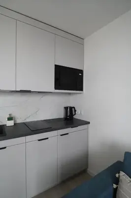 Kuchnia lub aneks kuchenny w obiekcie Apartament Stodoła