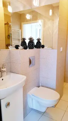 Łazienka w obiekcie HomeComfort Apartament Gulia