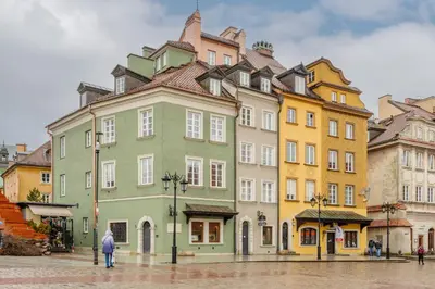 Budynek, w którym mieści się apartament