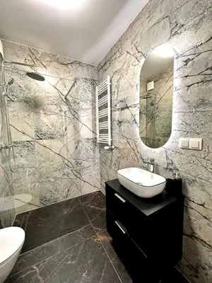 Łazienka w obiekcie Apartament Jutrzenki