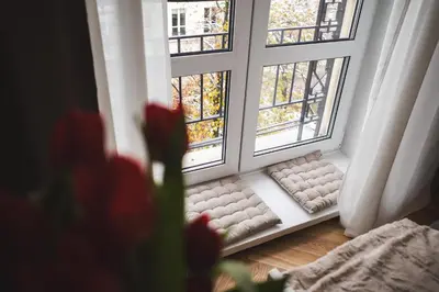 Łóżko lub łóżka w pokoju w obiekcie Great sleep in the heart of Warsaw + WiFi + washing machine