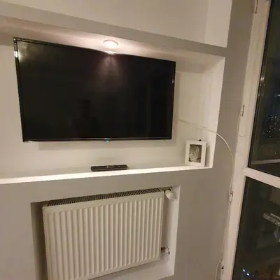 Telewizja i/lub zestaw kina domowego w obiekcie Park Saski Przechodnia