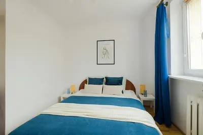Łóżko lub łóżka w pokoju w obiekcie ROOM Rodła 12
