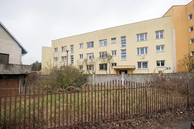 Budynek, w którym mieści się apartament
