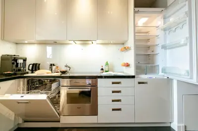 Kuchnia lub aneks kuchenny w obiekcie Apartament Marina dla 6 osób - Bezpłatny parking - dwie łazienki - duży taras - ekspres - Better Rental