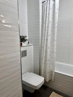 Łazienka w obiekcie Apartment Wola z ogródkiem