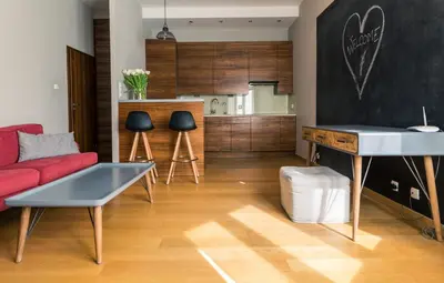Kuchnia lub aneks kuchenny w obiekcie HelloWarsaw Super central Apt close to Chopin Museum