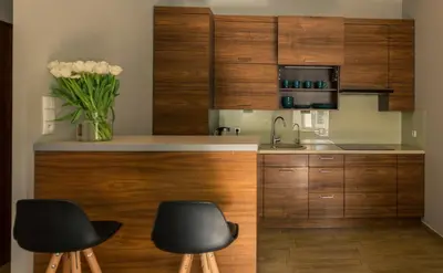 Kuchnia lub aneks kuchenny w obiekcie HelloWarsaw Super central Apt close to Chopin Museum