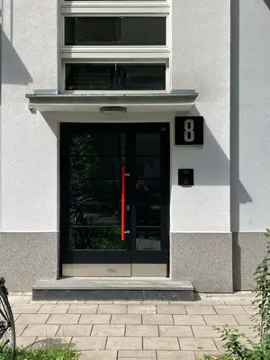 Fasada lub wejście do obiektu Sunny Mokotow - apartment near the metro
