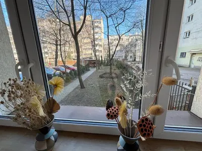 Balkon lub taras w obiekcie Fancy Life Apartment