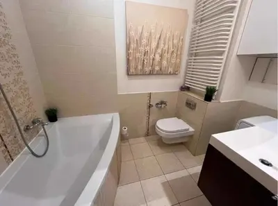 Łazienka w obiekcie Duży Apartament przy Starym Mieście