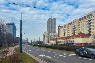 Budynek, w którym mieści się apartament
