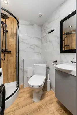 Łazienka w obiekcie Czerniakowska 40 studio A