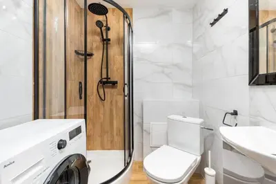 Łazienka w obiekcie Czerniakowska 40 studio A