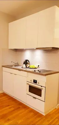Kuchnia lub aneks kuchenny w obiekcie HomeComfort Apartament Romantic Room