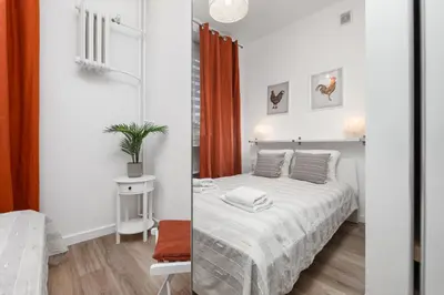 Łóżko lub łóżka w pokoju w obiekcie Oczapowskiego 2 by Homeprime