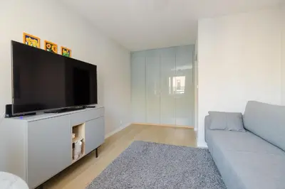 Telewizja i/lub zestaw kina domowego w obiekcie ShortStayPoland Aleja Stanów Zjednoczonych (B159)