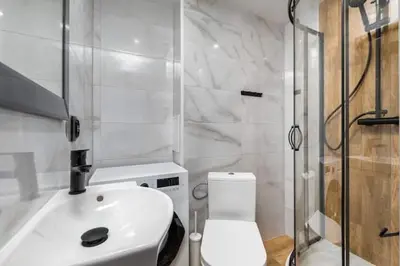 Łazienka w obiekcie Czerniakowska 40 studio B
