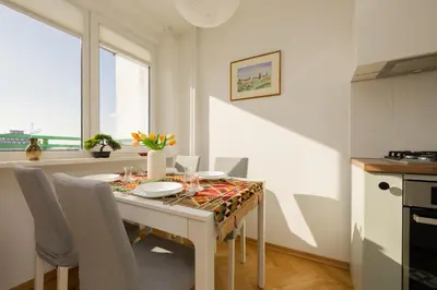Plan piętra w obiekcie Autumn Apartment with Balcony and Two Bedrooms by Noclegi Renters