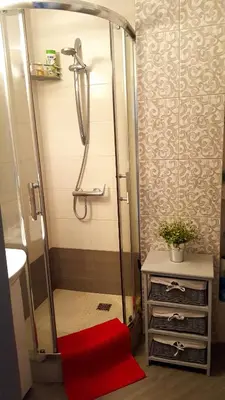 Łazienka w obiekcie Warszawa Centrum Apartament Daniella