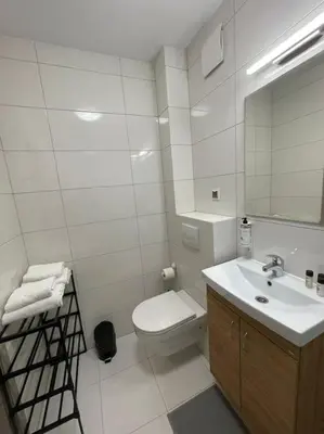 Łazienka w obiekcie Cyprysowa Fine Apartment