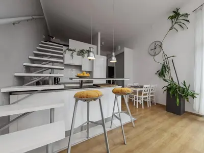 Kuchnia lub aneks kuchenny w obiekcie Graystone Studio Plac Unii Lubelskiej