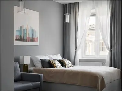 Łóżko lub łóżka w pokoju w obiekcie Nowy Świat 60 - 170 m do metra - Prywatne mieszkanie w centrum Warszawy - Better Rental