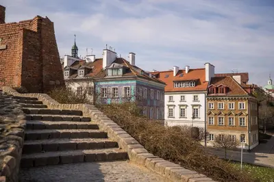 Budynek, w którym mieści się apartament