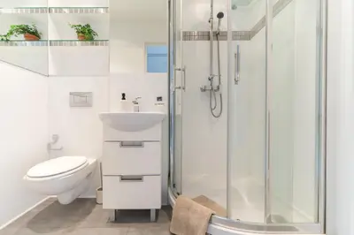 Łazienka w obiekcie Home Dream Apartamenty Królewska 43