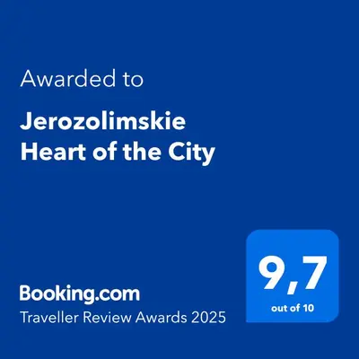 Certyfikat, podpis lub inny dokument wystawiony w obiekcie Jerozolimskie Heart of the City
