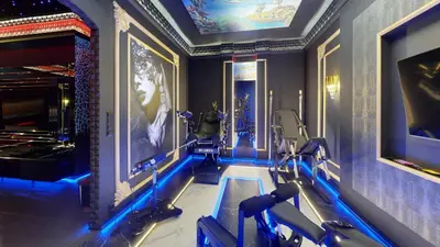 Centrum fitness w obiekcie No Limits House - Apartament BDSM Glamour