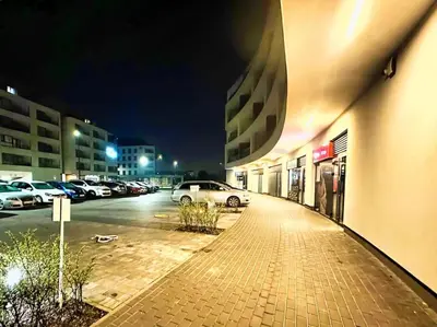 Budynek, w którym mieści się apartament