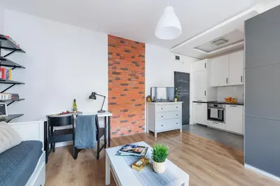Kuchnia lub aneks kuchenny w obiekcie Marszałkowska 83 - Stacja metra 500m - Dworzec centrlany 1km - Better rental