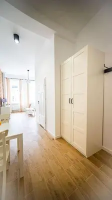 Plan piętra w obiekcie Stylish apartment in Warsaw