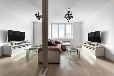Telewizja i/lub zestaw kina domowego w obiekcie Comfy Flat in the City Center