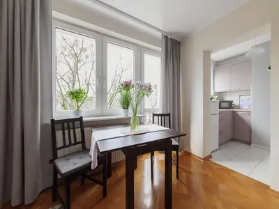 Kuchnia lub aneks kuchenny w obiekcie Cardamon Apartment City Center