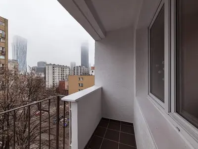 Balkon lub taras w obiekcie Latte Apartment 2 Closed Rooms City Center