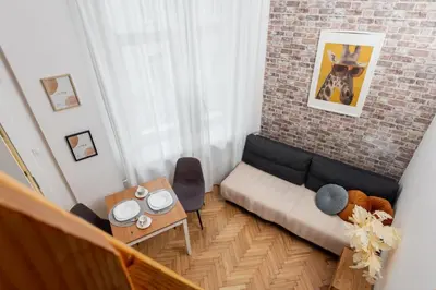Część wypoczynkowa w obiekcie The Central Loft Chmielna