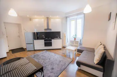 Kuchnia lub aneks kuchenny w obiekcie Poznanska Apartment. Great location. City Center