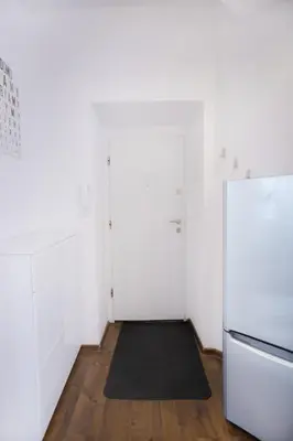 Kuchnia lub aneks kuchenny w obiekcie Poznanska Apartment. Great location. City Center