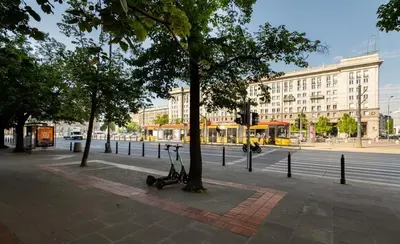 Plan piętra w obiekcie Honeydew Apartment City Center