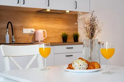Jedzenie w apartamencie lub w pobliżu