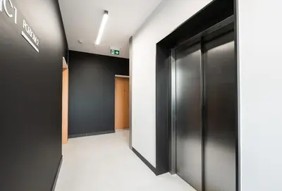 Plan piętra w obiekcie Praga Żupnicza Chic Studio by BookingHost