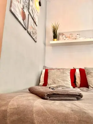Łóżko lub łóżka w pokoju w obiekcie Special 1 Bed room Condo Warszawa Center
