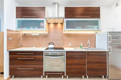 Kuchnia lub aneks kuchenny w obiekcie Sokołowska 9 -B by Homeprime
