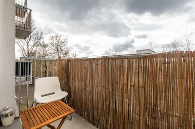 Balkon lub taras w obiekcie Sokołowska 9 -B by Homeprime
