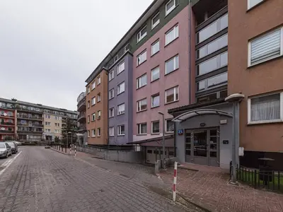 Budynek, w którym mieści się apartament