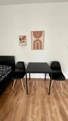 Część wypoczynkowa w obiekcie Rooms In Warsaw - C106B