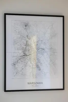 Plan piętra w obiekcie Apartment in the Heart of Warsaw by Noclegi Renters