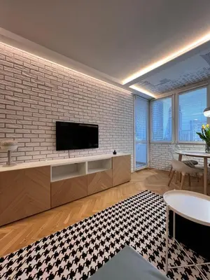 Telewizja i/lub zestaw kina domowego w obiekcie Mià Warsaw - Królewska